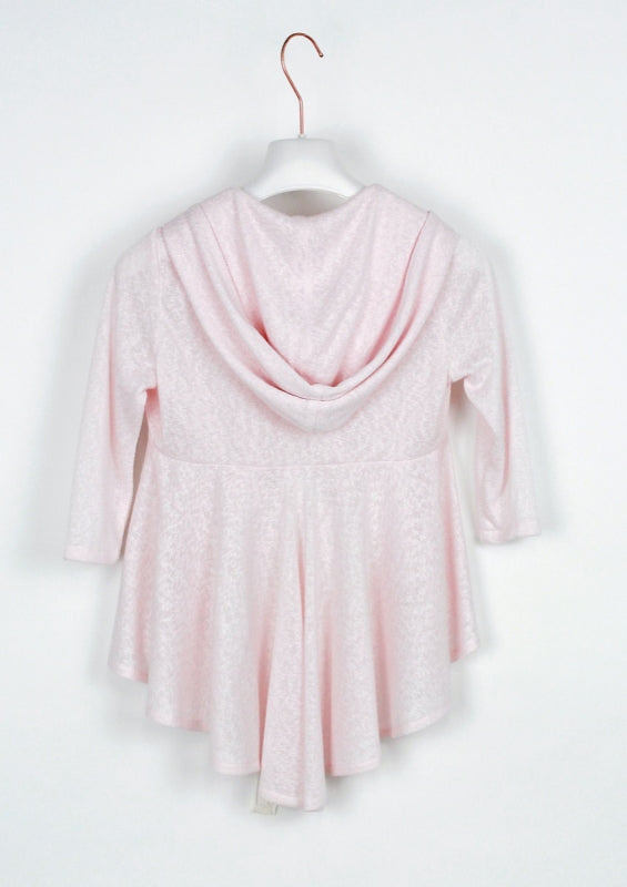 579819H Giacca in maglia con cappuccio e coda