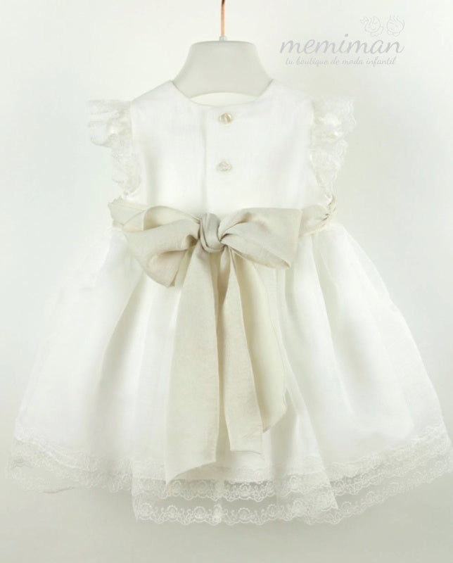 582106 Vestido organza ARRAS/CEREMONIA