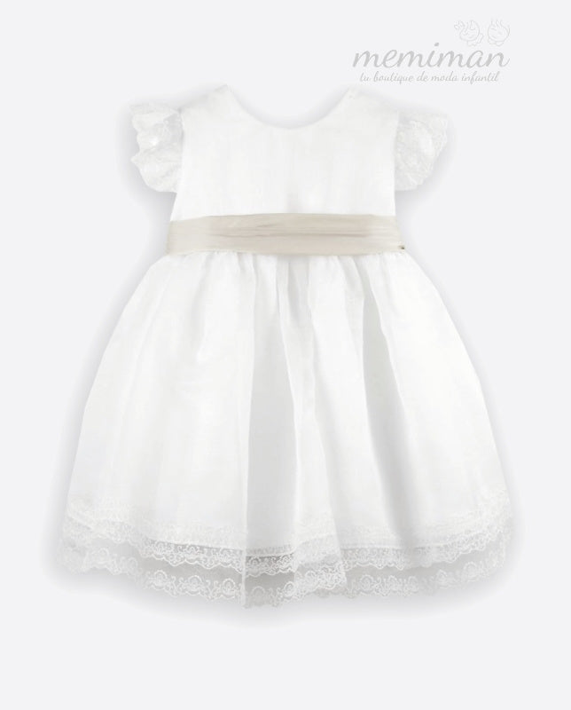 582106 Abito in organza CERIMONIA