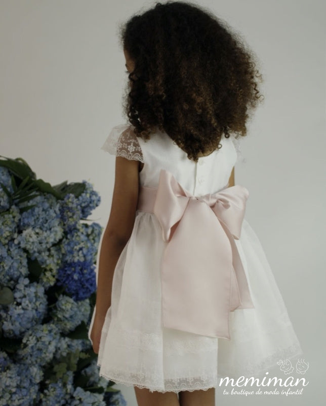 582406 Abito in organza CERIMONIA