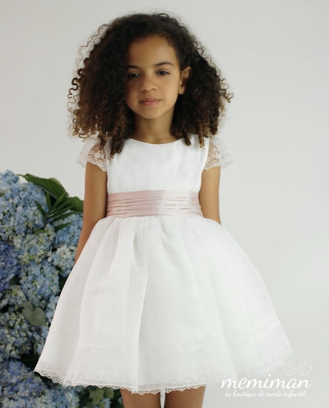 582406 Abito in organza CERIMONIA