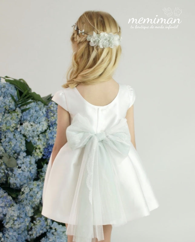 582409 Vestido micado ARRAS/CEREMONIA