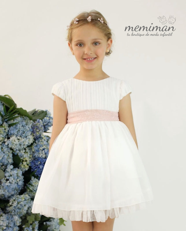 582410 Vestido infantil bambula ARRAS/CEREMONIA – memiman