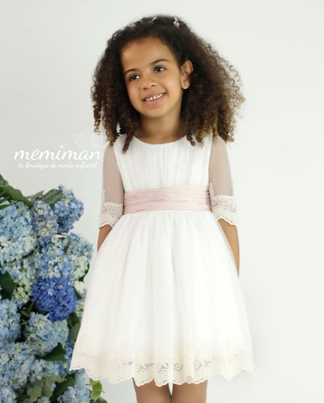 582414MD Besticktes Tüllkleid für Blumenkinder/Zeremonien