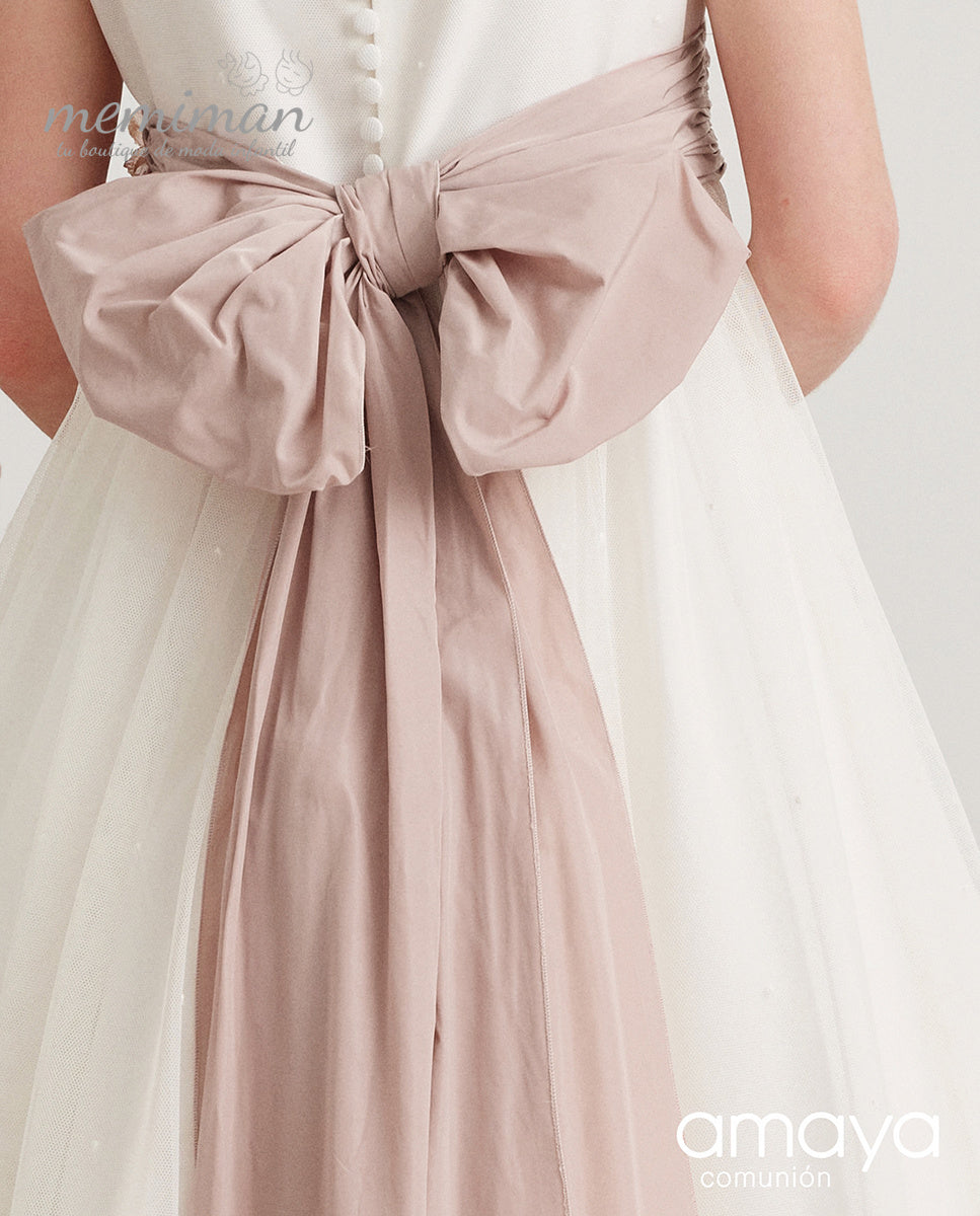 617000LZ3 Lazo comunión tafeta