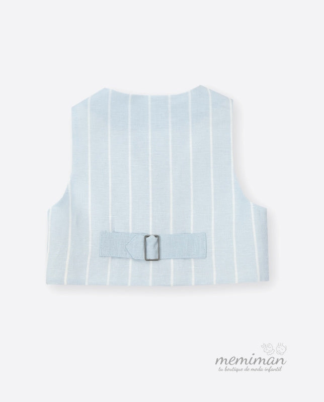 593362 Gilet bébé rayé