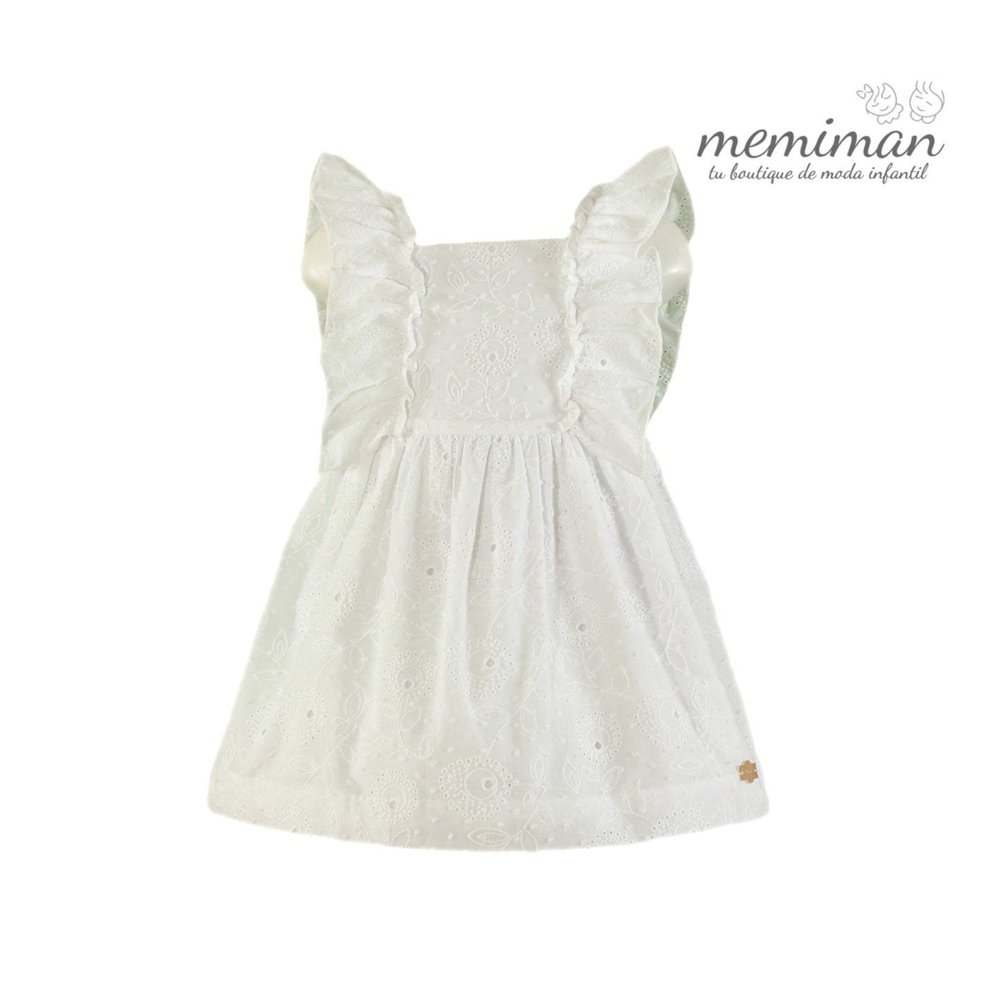 35-0600-V Robe enfant blanche