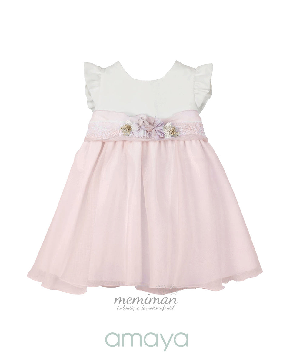 612107 Vestido Bebé Organza