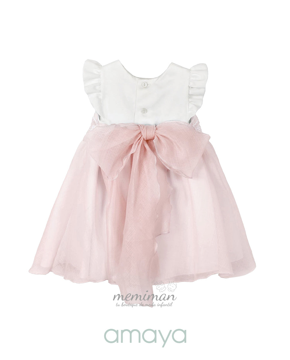 612107 Vestido Bebé Organza