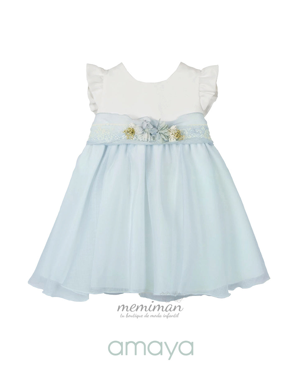 612107 Vestido Bebé Organza