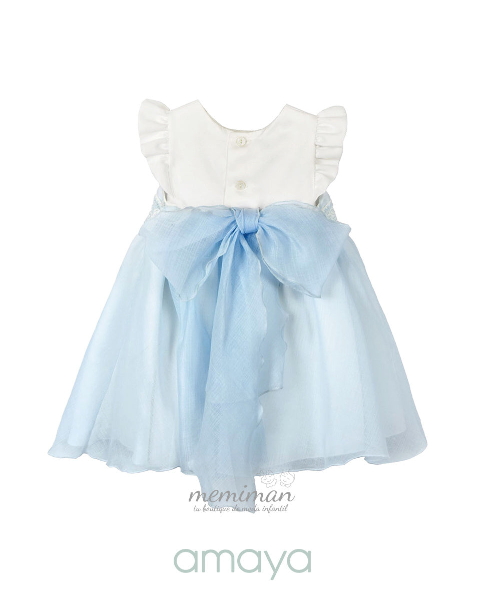 612107 Vestido Bebé Organza