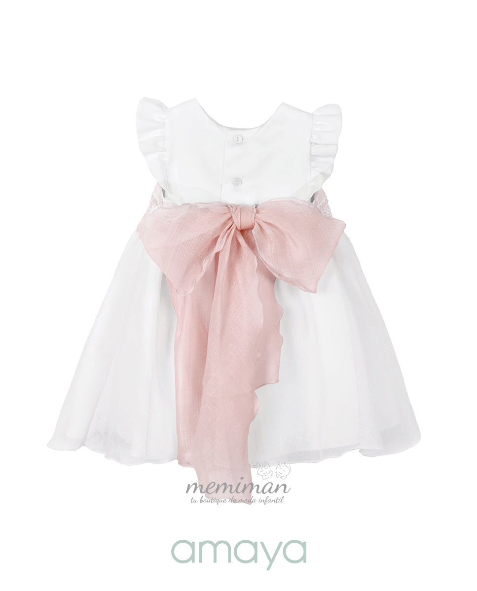 612107 Vestido Bebé Organza