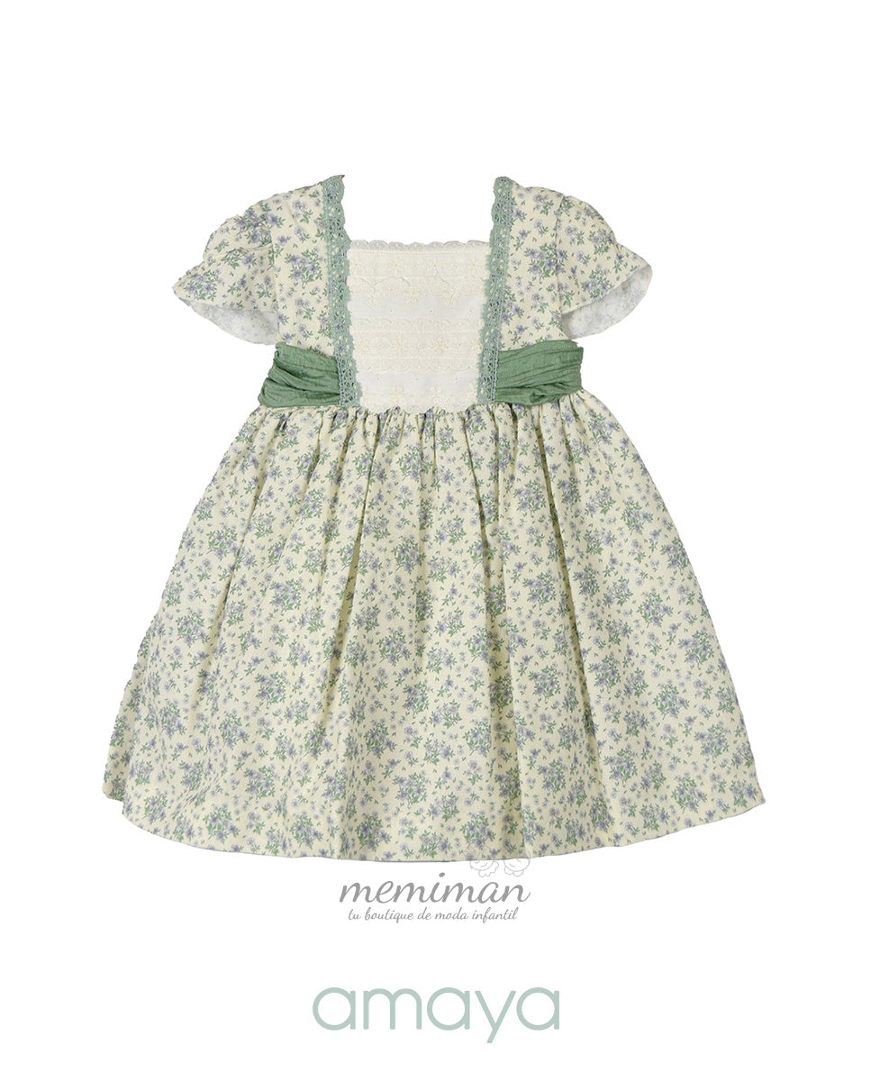 612114 Robe bébé en coton viscose