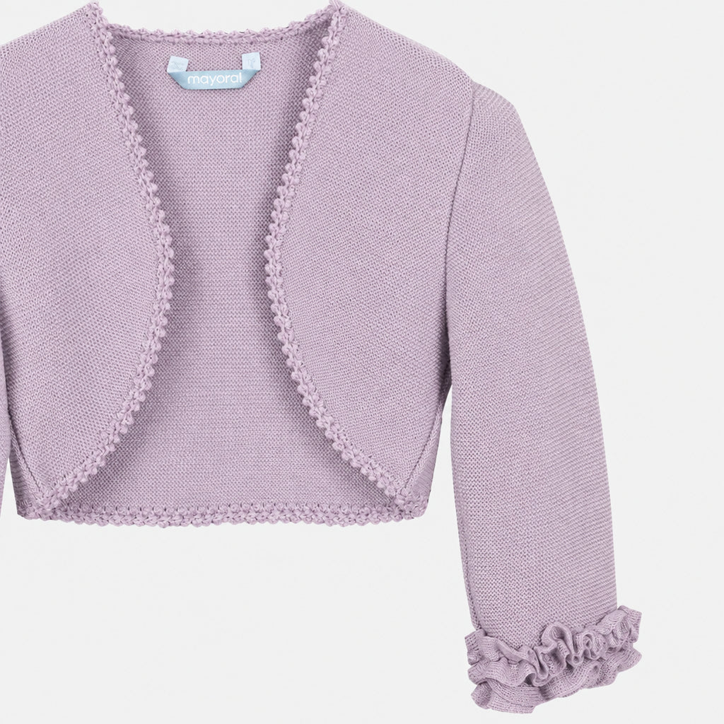 190482H Bolero neonato in tricot