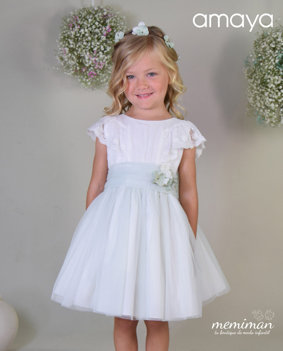 612401 Vestito da bambina in tulle