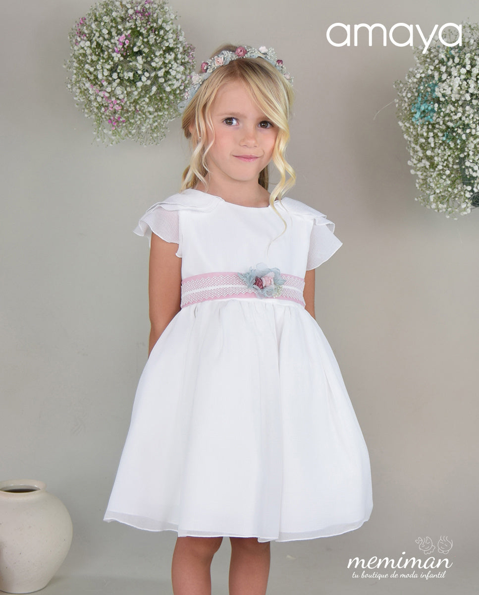 612408 Vestido de Criança em Bámbola