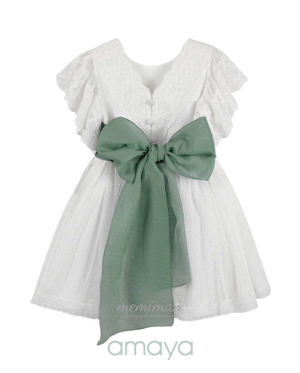 612410 Vestido Infantil Tul