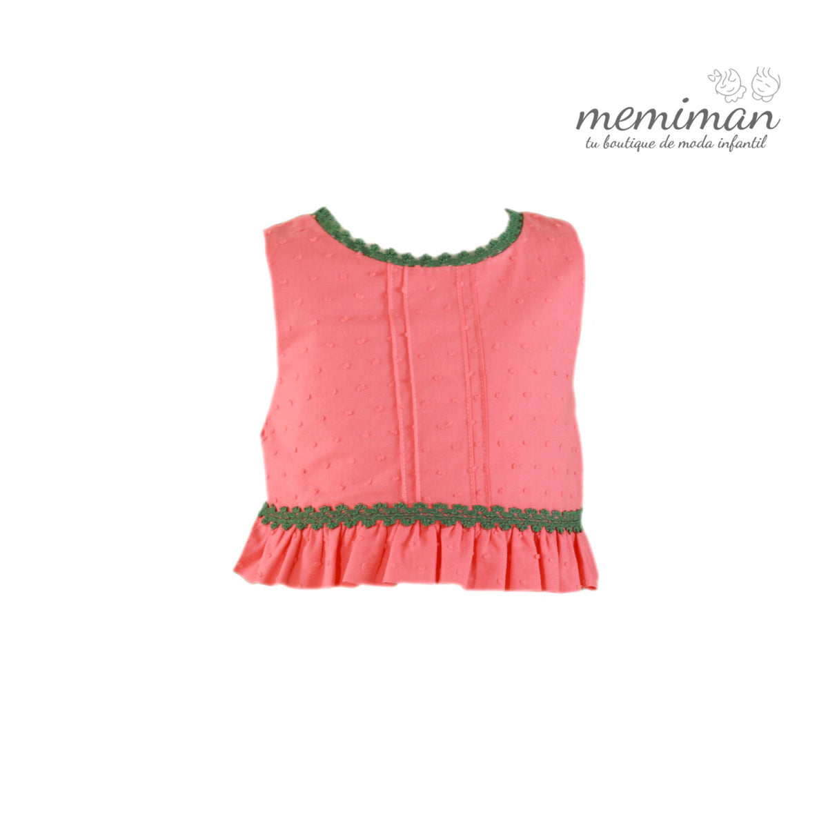 35-0614-2 Blusa corta da bambina
