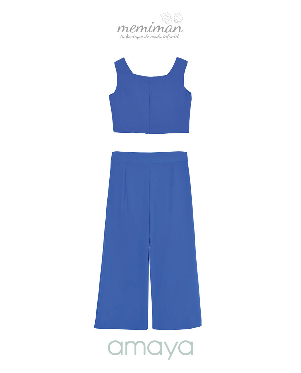 614661 Conjunto júnior crepe fino