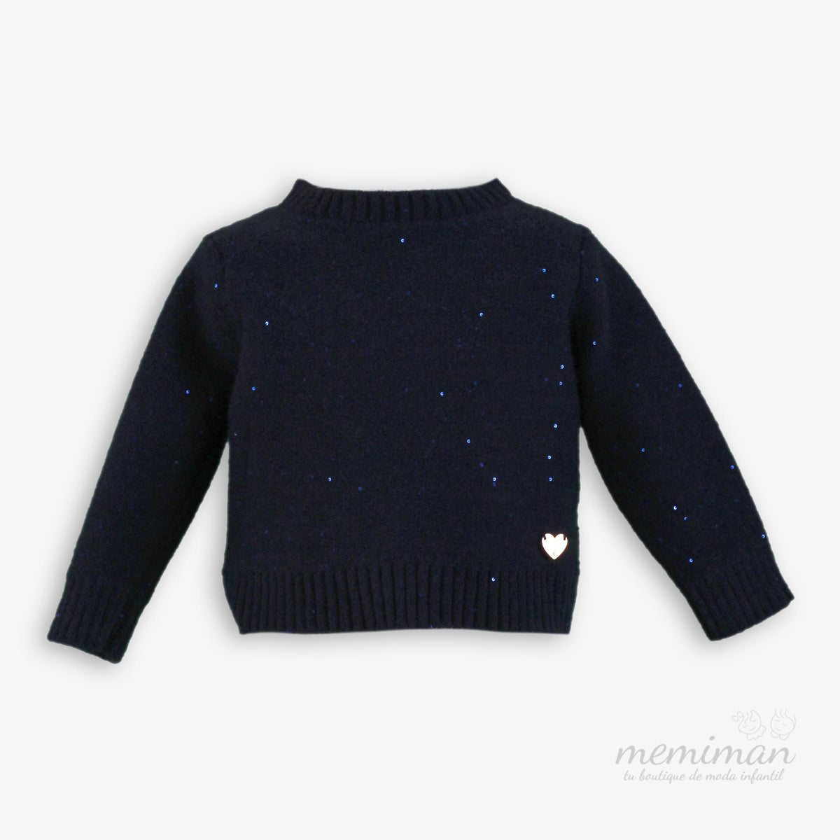 38-0628-2 Lurex Girl's Sweater