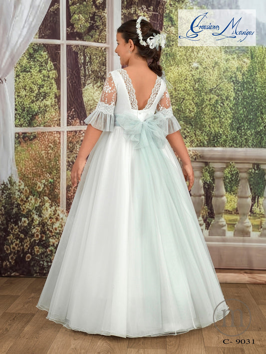 C9031 Vestido Comunión Capa