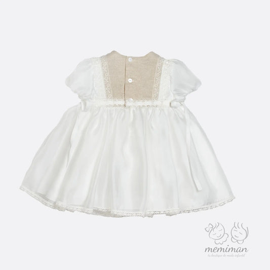 632114 Vestido Ceremonia Cubrepañal