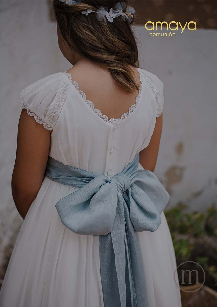 657004MC Vestito Comunione Bambula