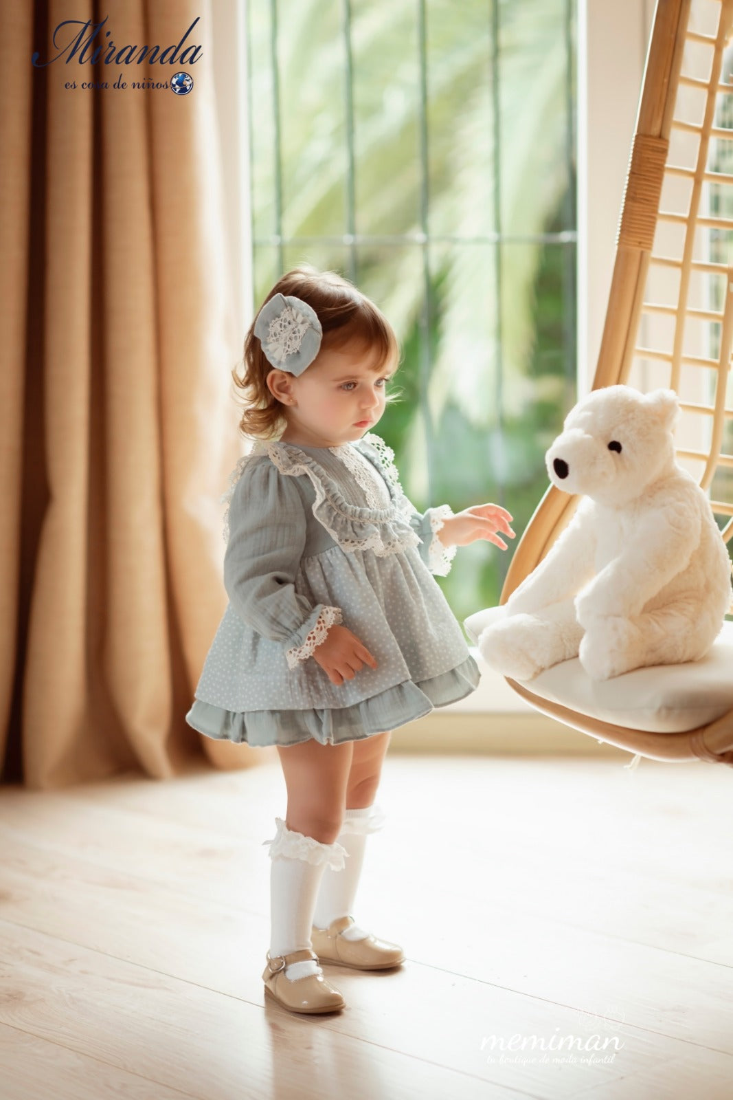 Vestido Bebe Ceremonia Bebe Niño 34-0121-V Ceremony Baby Dress