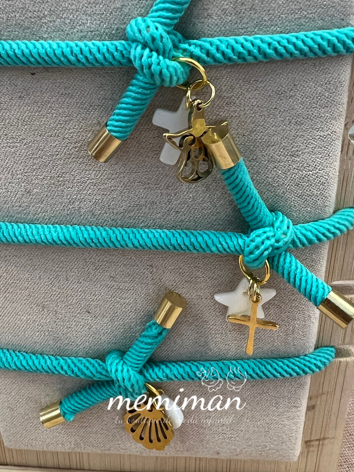Bracciale ELASTICO Dettagli in Acciaio e Madreperla