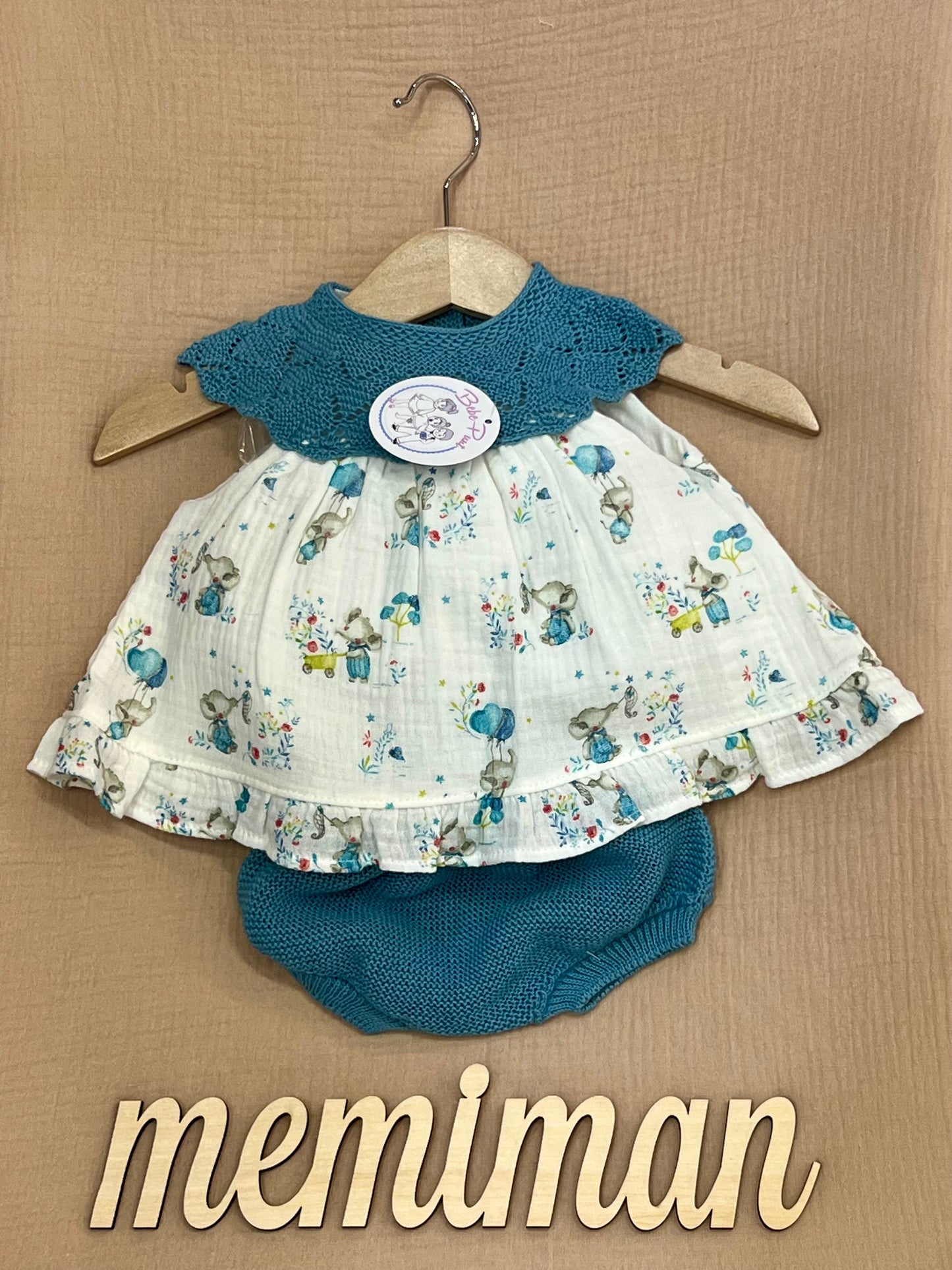 25128 Robe culotte éléphant