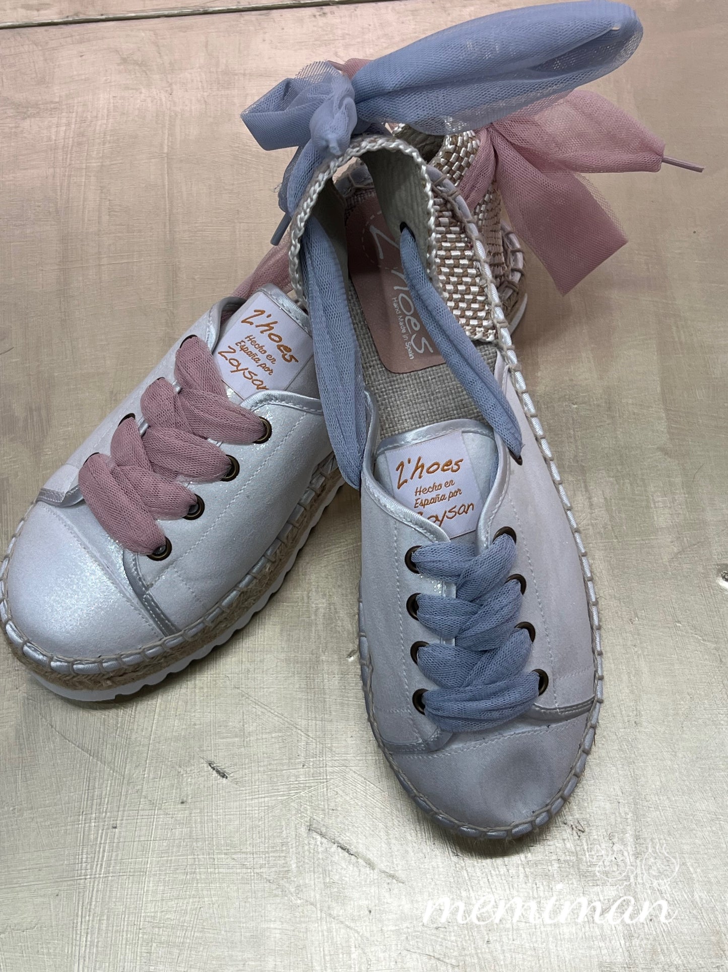 1SAVEAZU-12 Velours Esparteña COM/CER