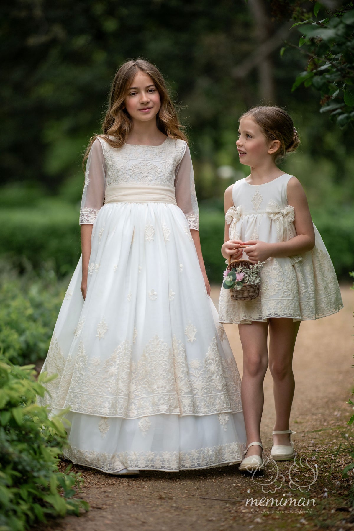 VENICE Double Bow Communion Dress