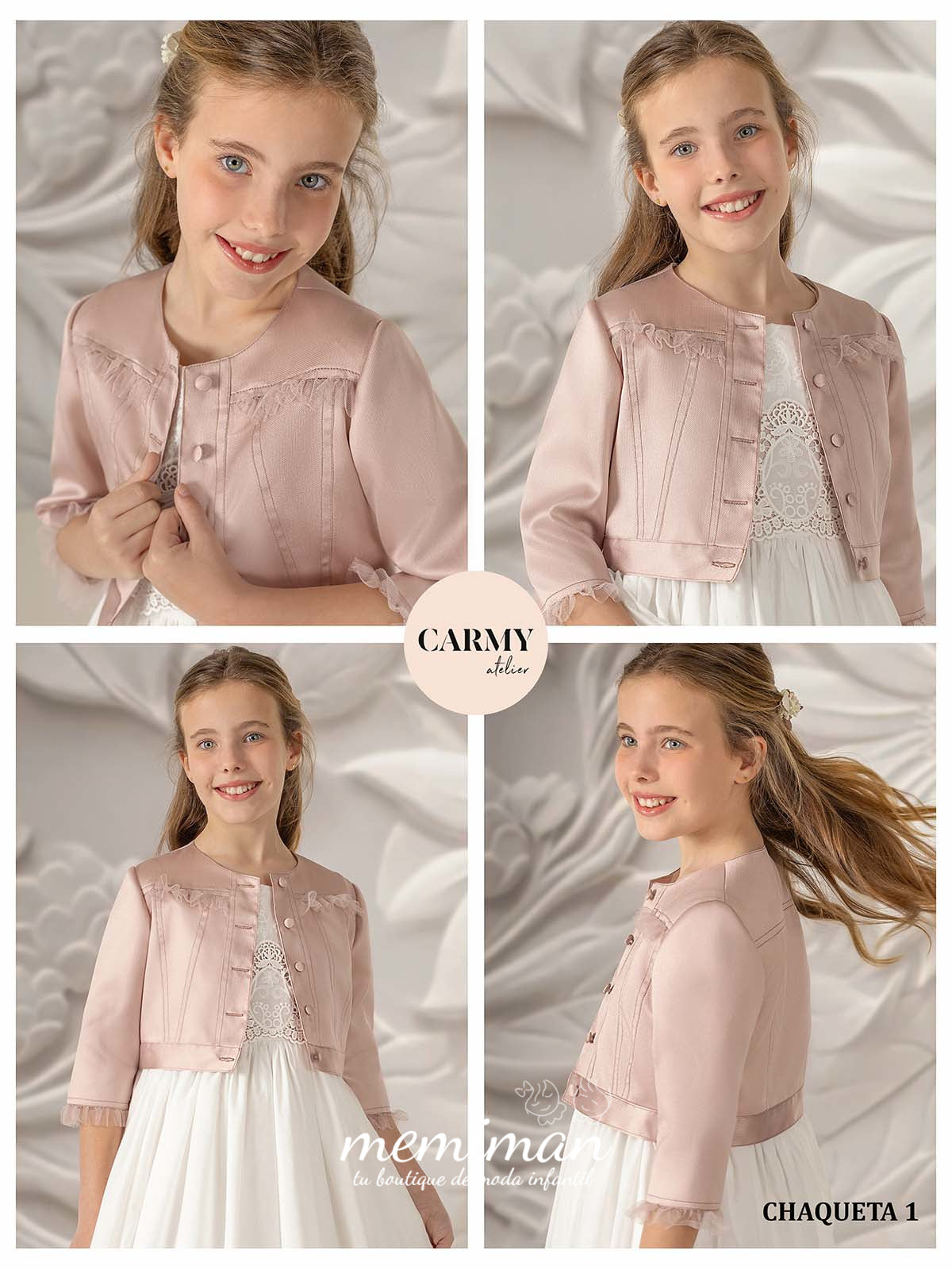 Chaqueta Vestido Comunion Vestidos De Fiesta, Para Bodas, De