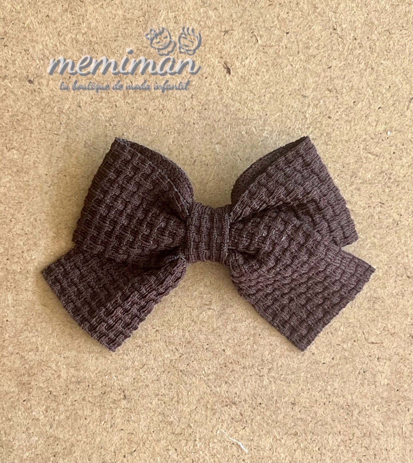 Noeud piqué à carreaux assorti