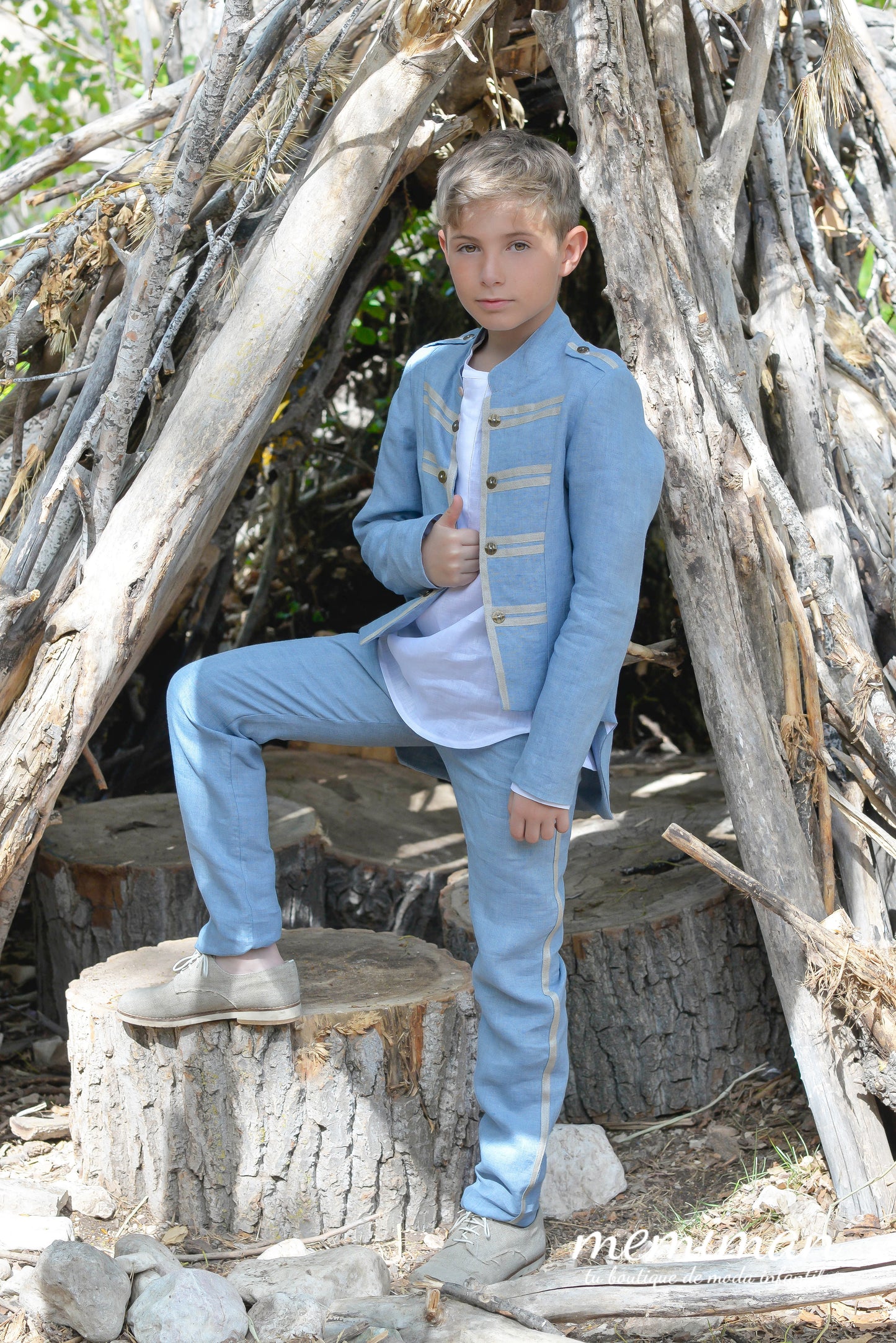2449-2235-2351 Completo Levita, Camicia e Pantaloni