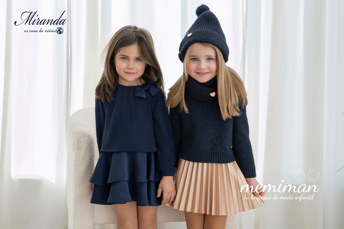 38-0628-2 Lurex Girl's Sweater