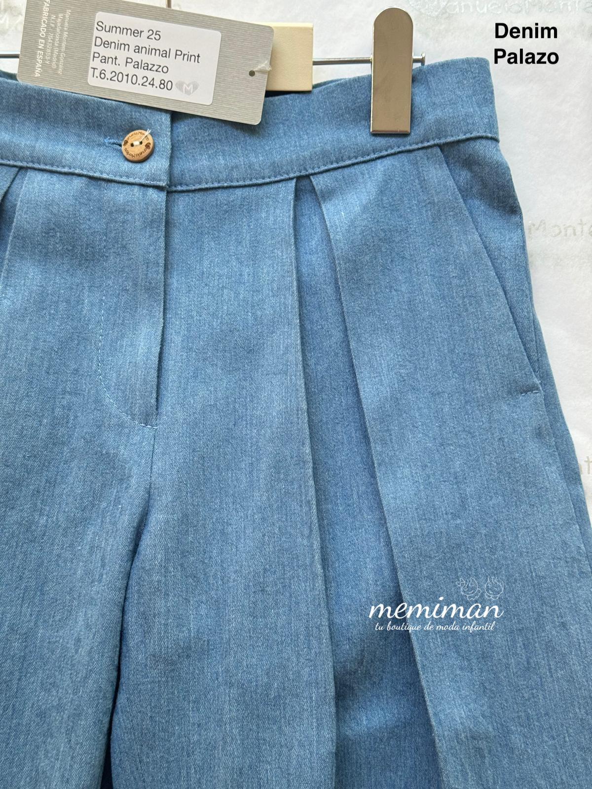 DENIM Palazzo Pants