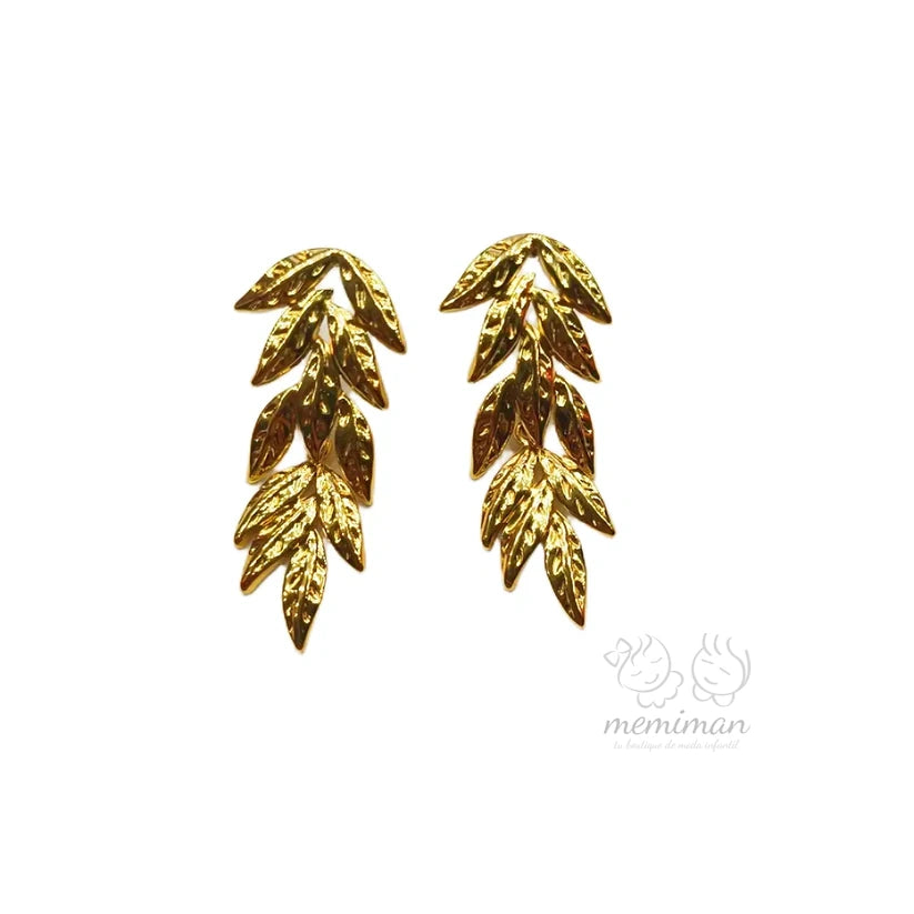 Boucles d'oreilles FEUILLES