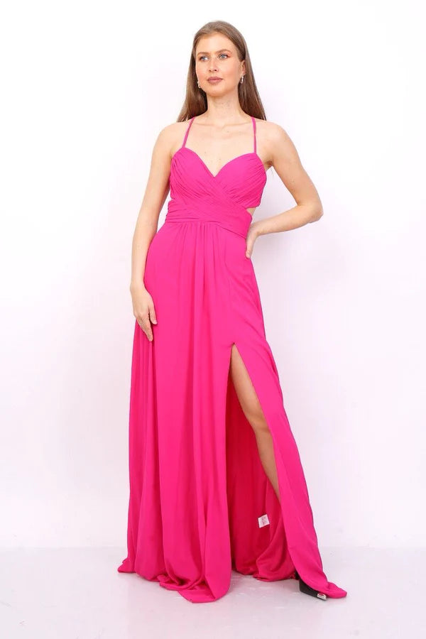 F8024 Vestido Comprido Biposição