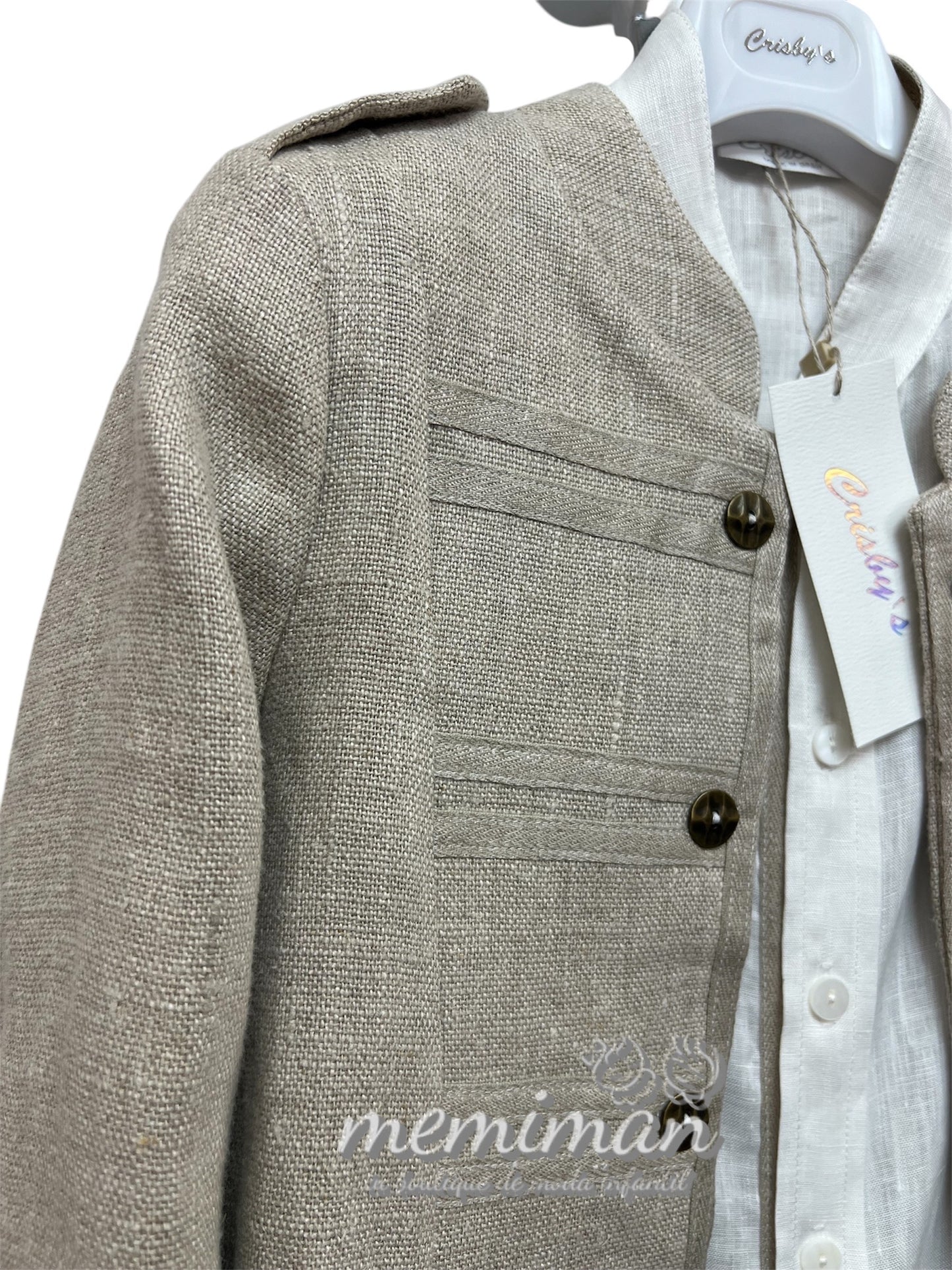 2449-2235-2351 Completo Levita, Camicia e Pantaloni