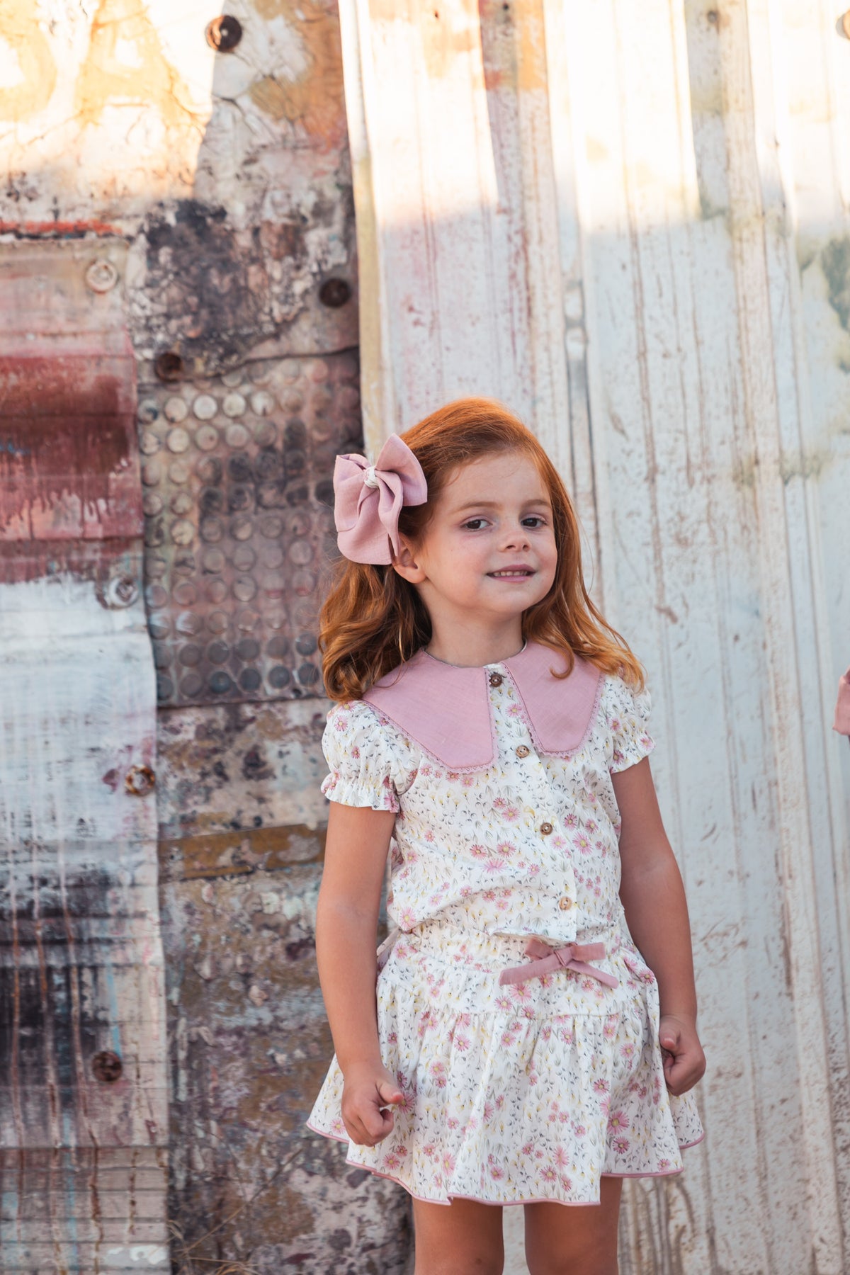 LIBERTY Camisa GOLA rosa