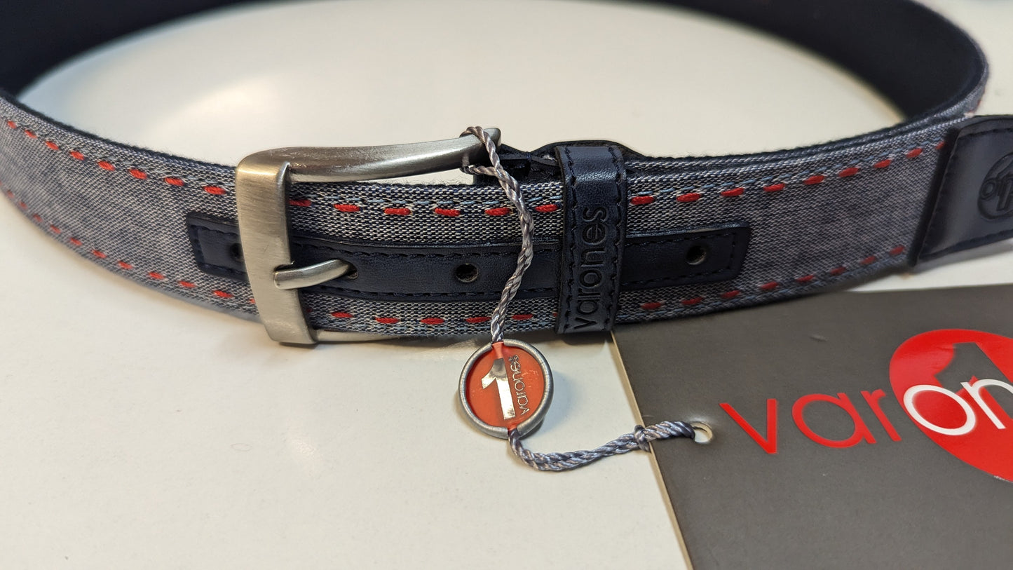 10-09010B Chopped Linen Belt