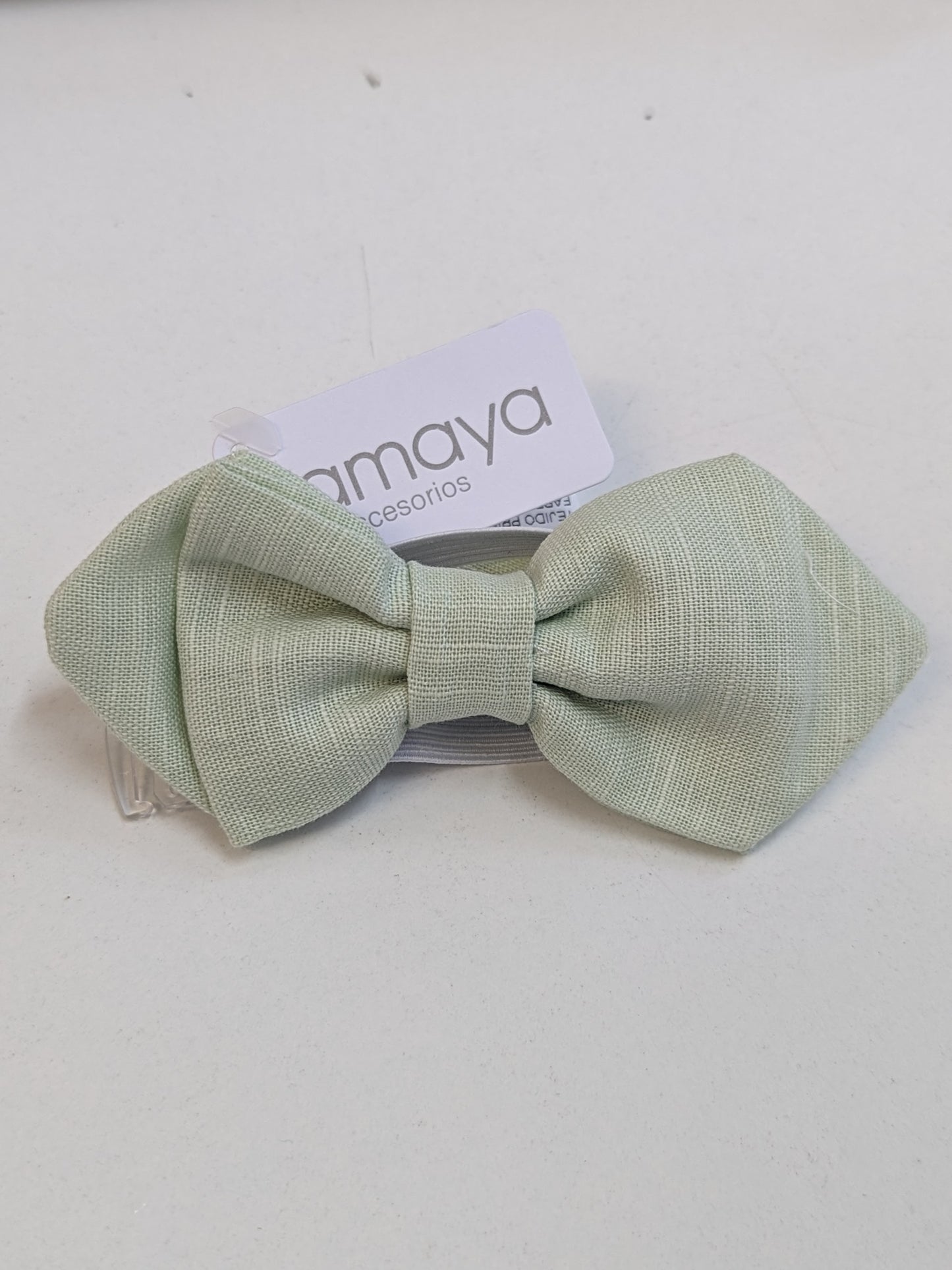 190580 Nœud papillon bébé en lin