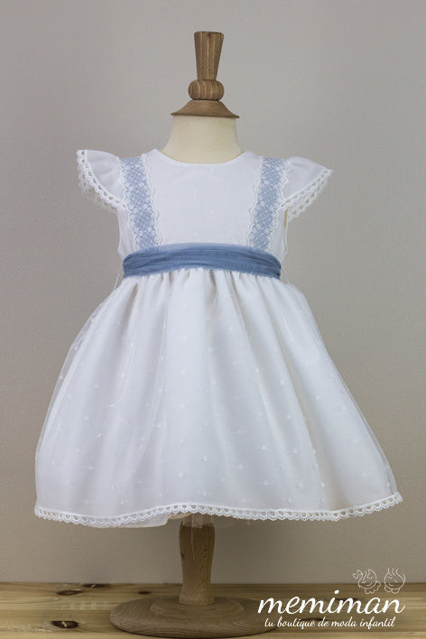 483 Abito in tulle stampato