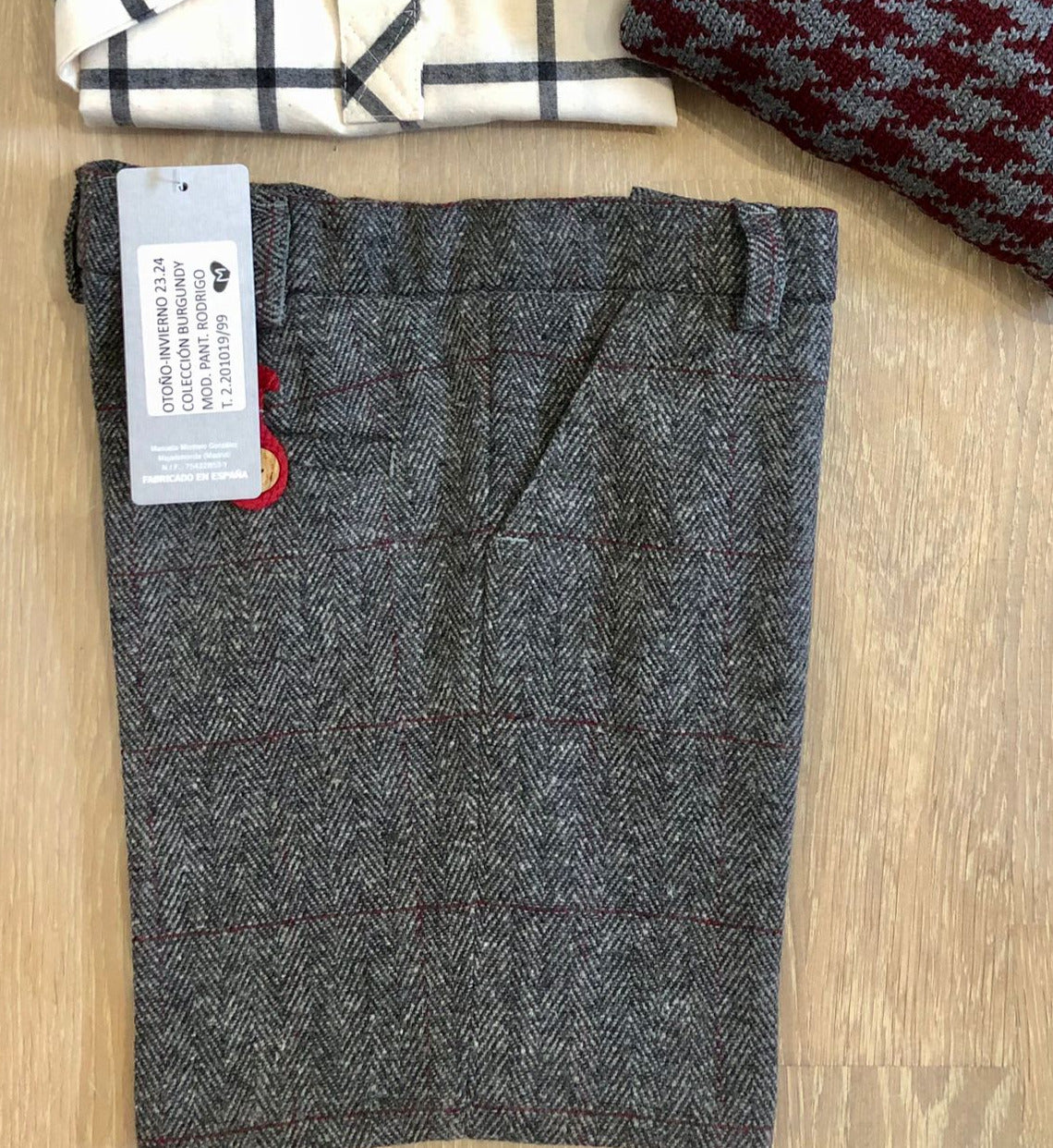 BURGUNDY RODRIGO pants