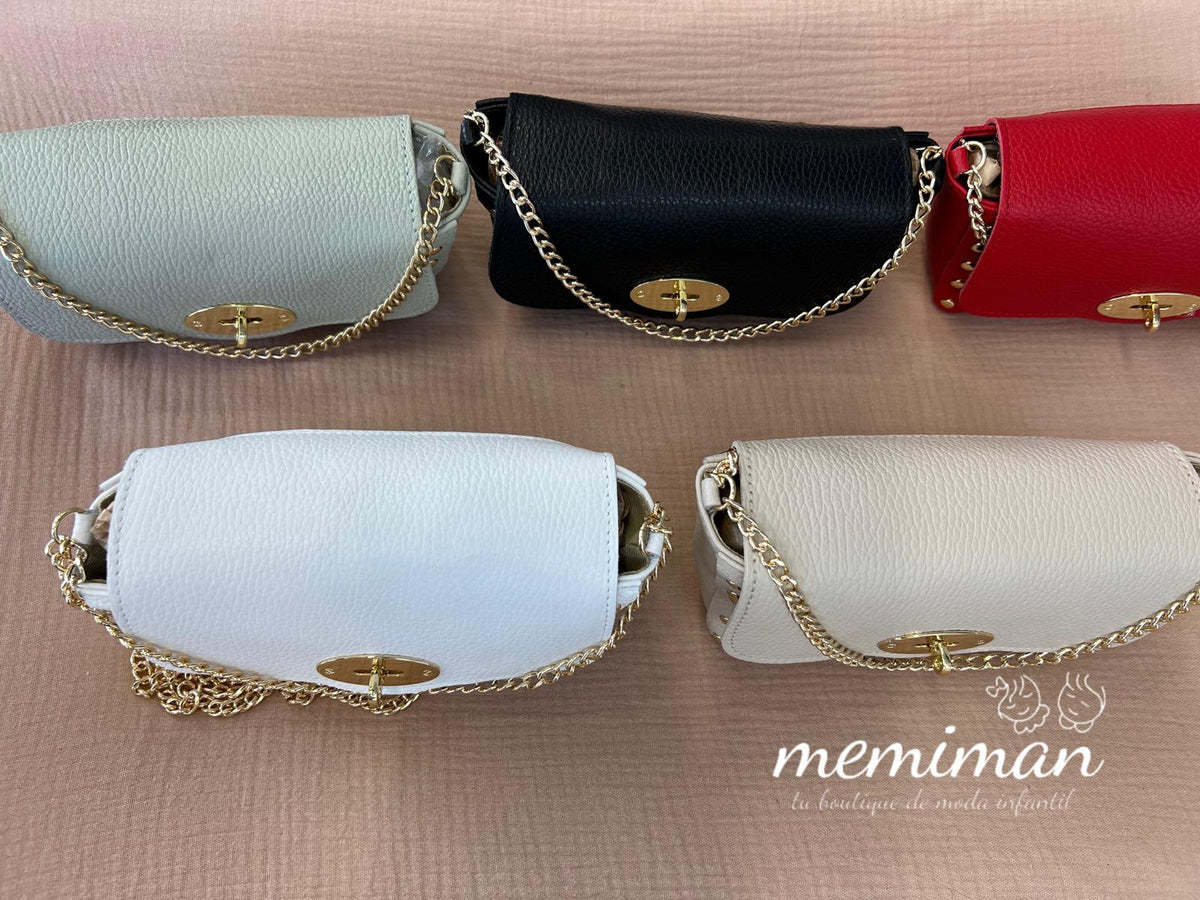 01979 Minibolsa em Pele