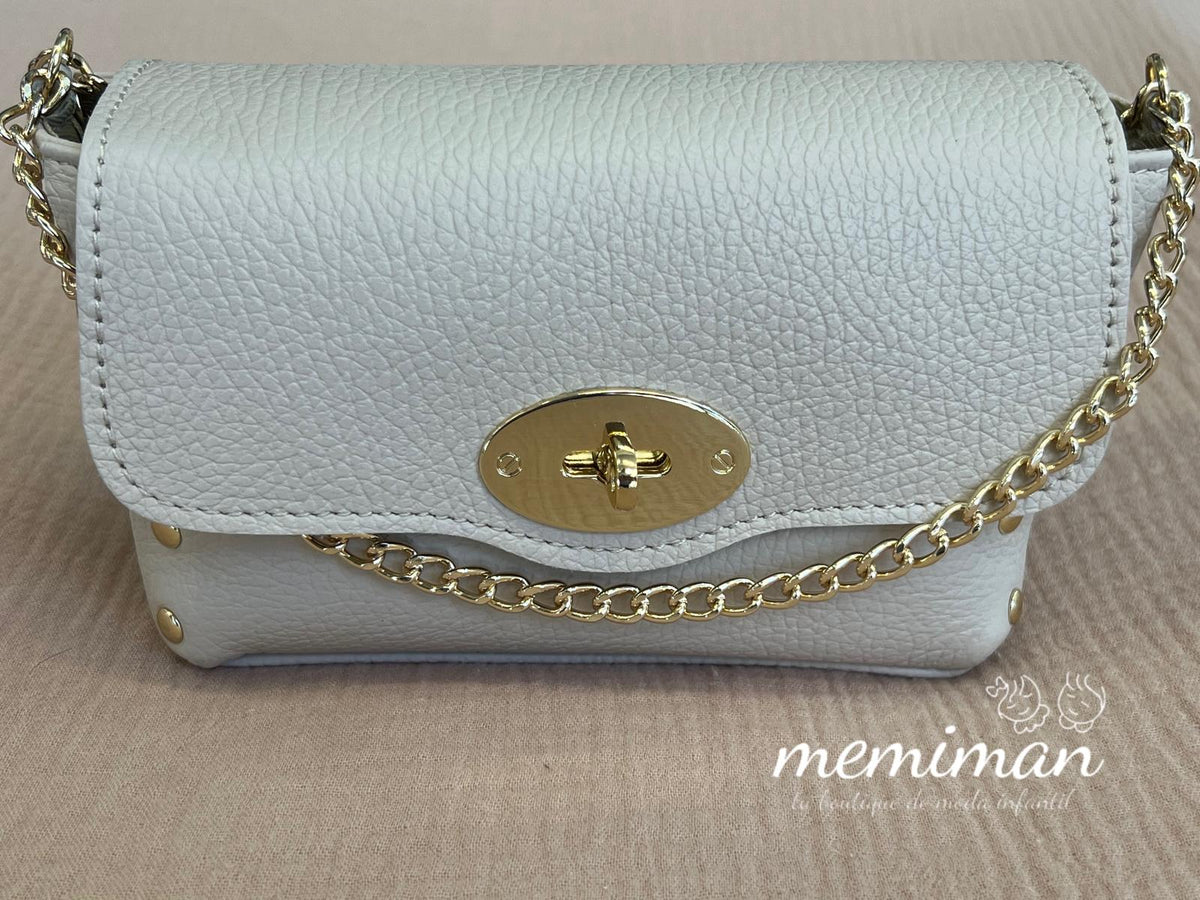 01979 Minibolsa em Pele