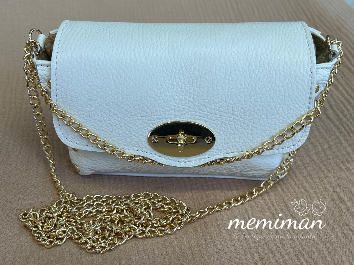 01979 Minibolsa em Pele
