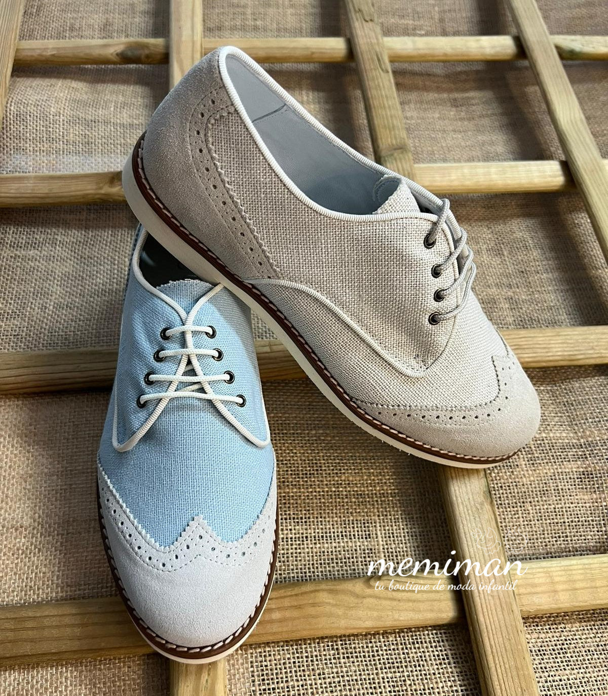 784 Blucher LEINEN/RAULEDER