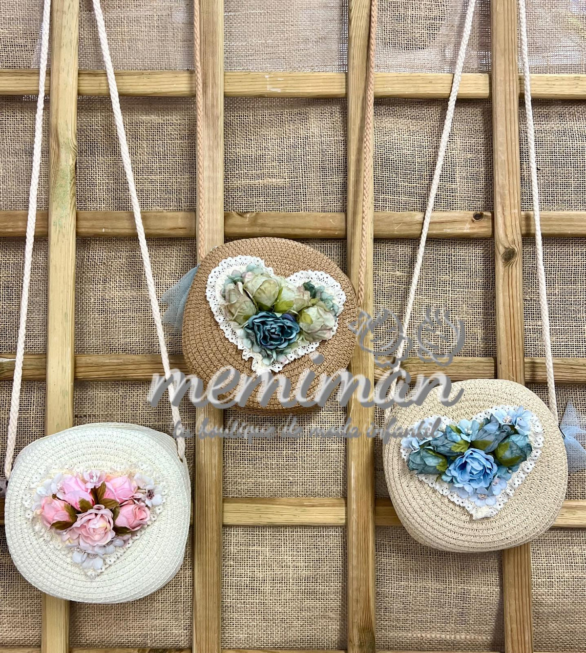 Borsa CUORE fiori